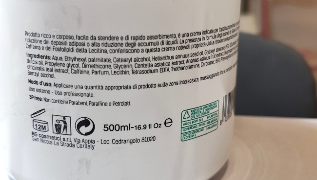 Bionell | crema Corpo Snellente da 500ml